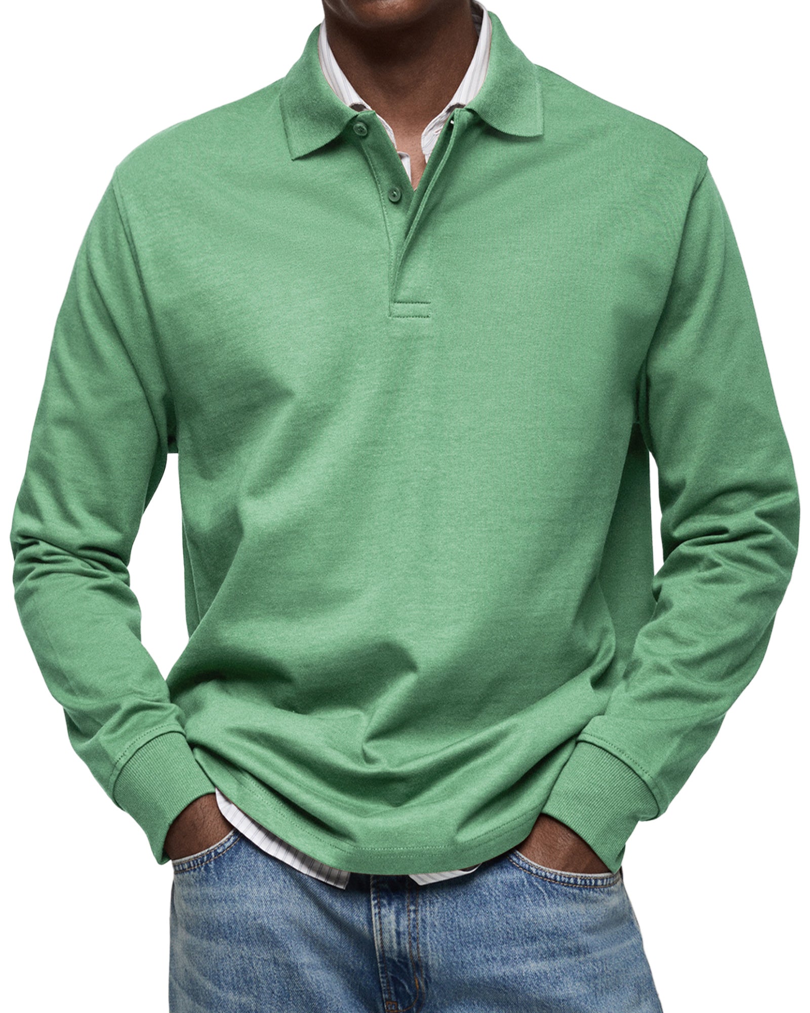 Everford™ | Nigel – Classic Long-Sleeved Polo