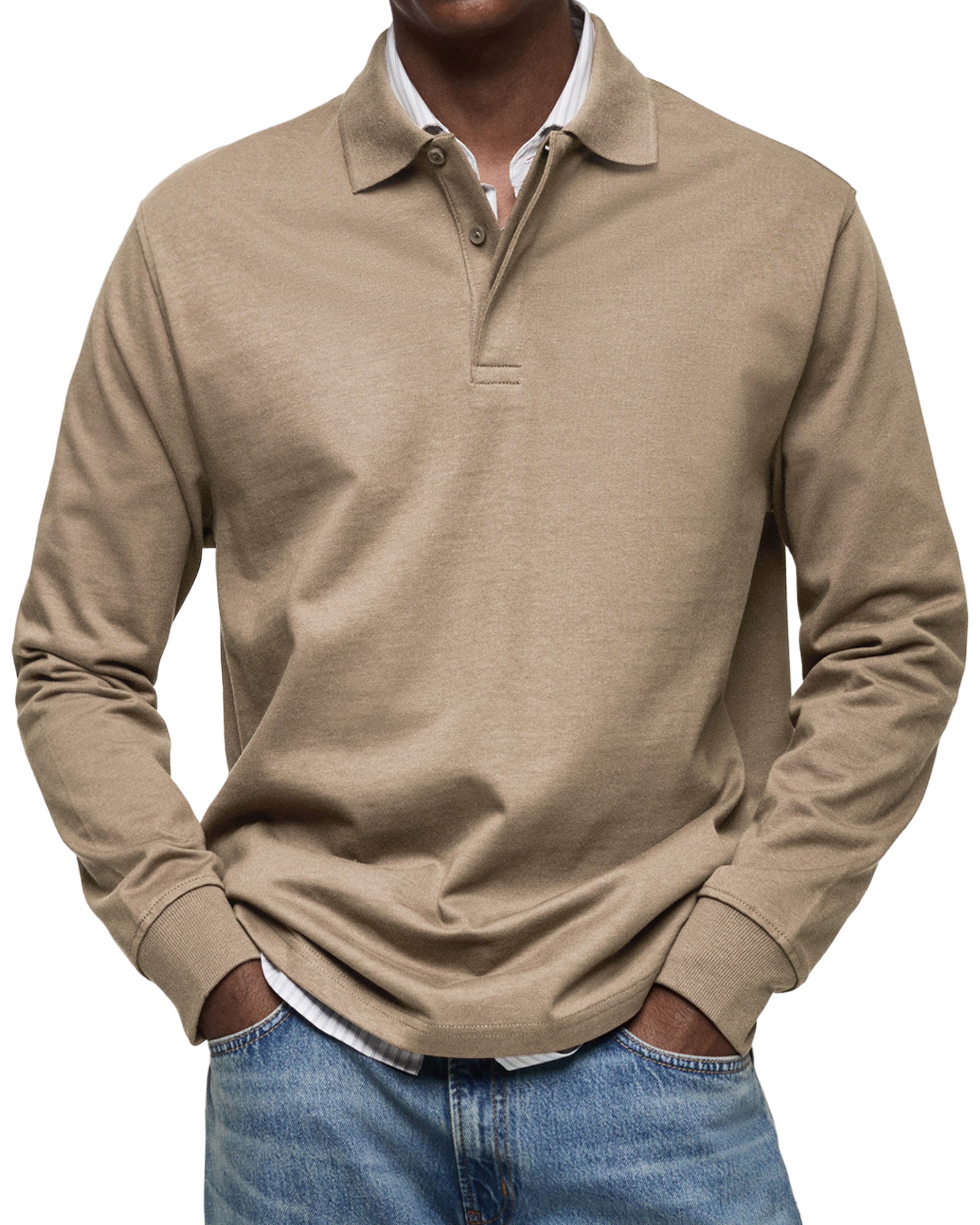 Everford™ | Nigel – Classic Long-Sleeved Polo