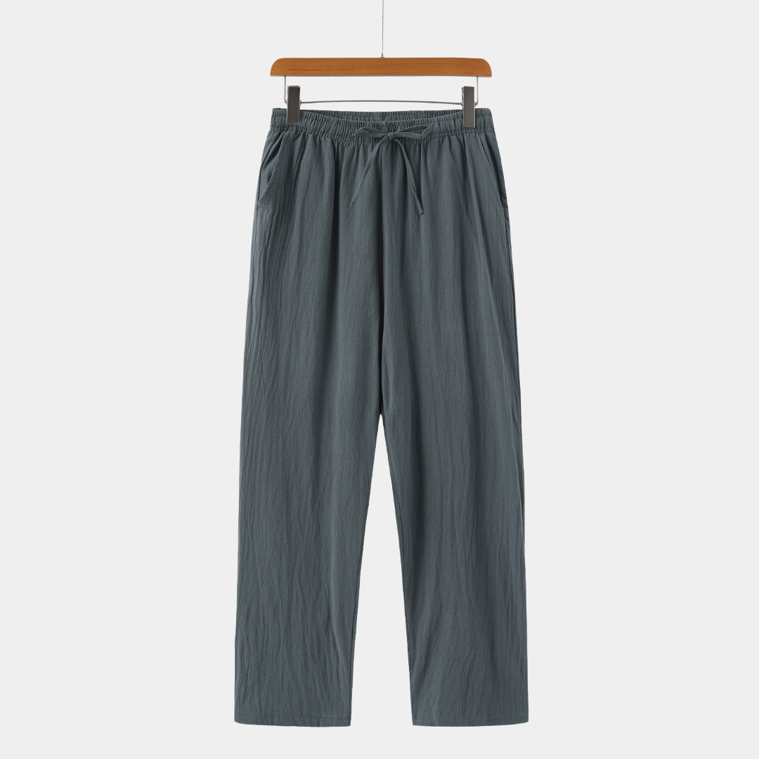 Everford™ | Edmund – Relaxed Linen Trousers