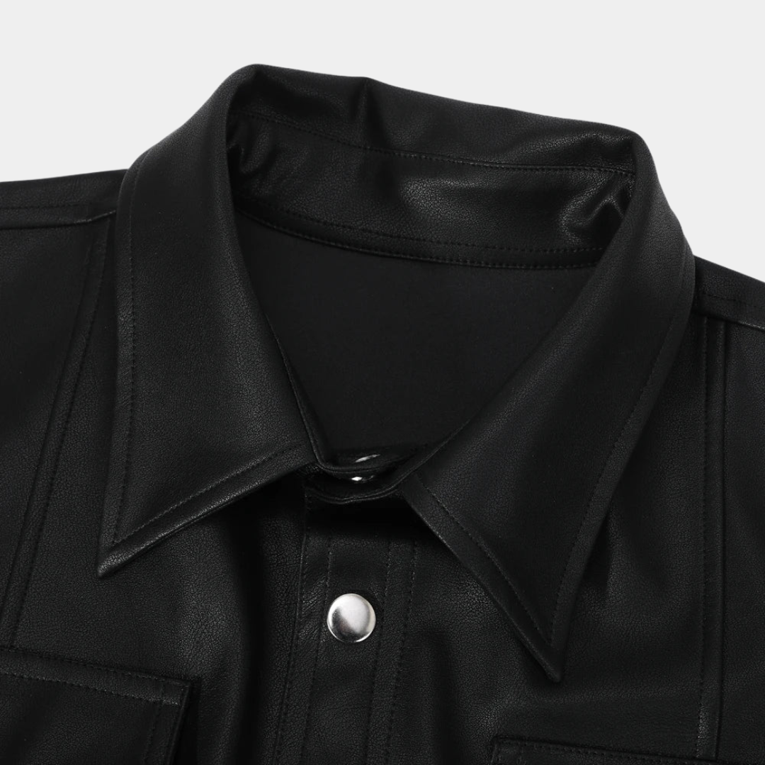 Everford™ | Graham – Black Dress Shirt