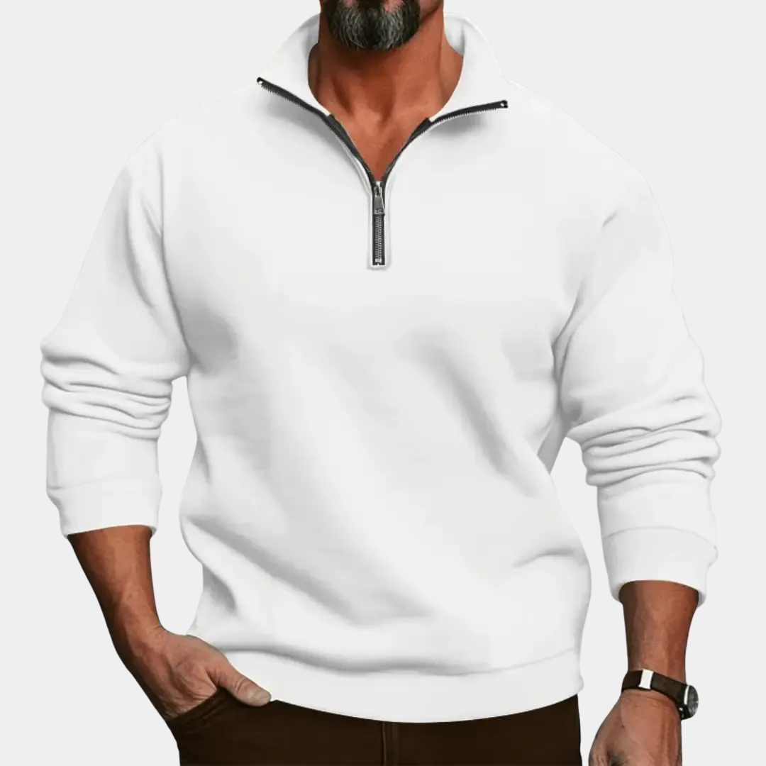 Everford™ | Martin – Refined Zip Sweater for Men