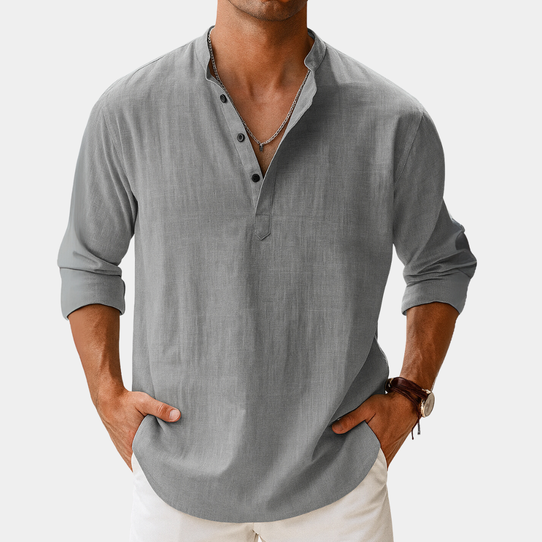 Everford™ | Graham – Classic Long-Sleeved Shirt
