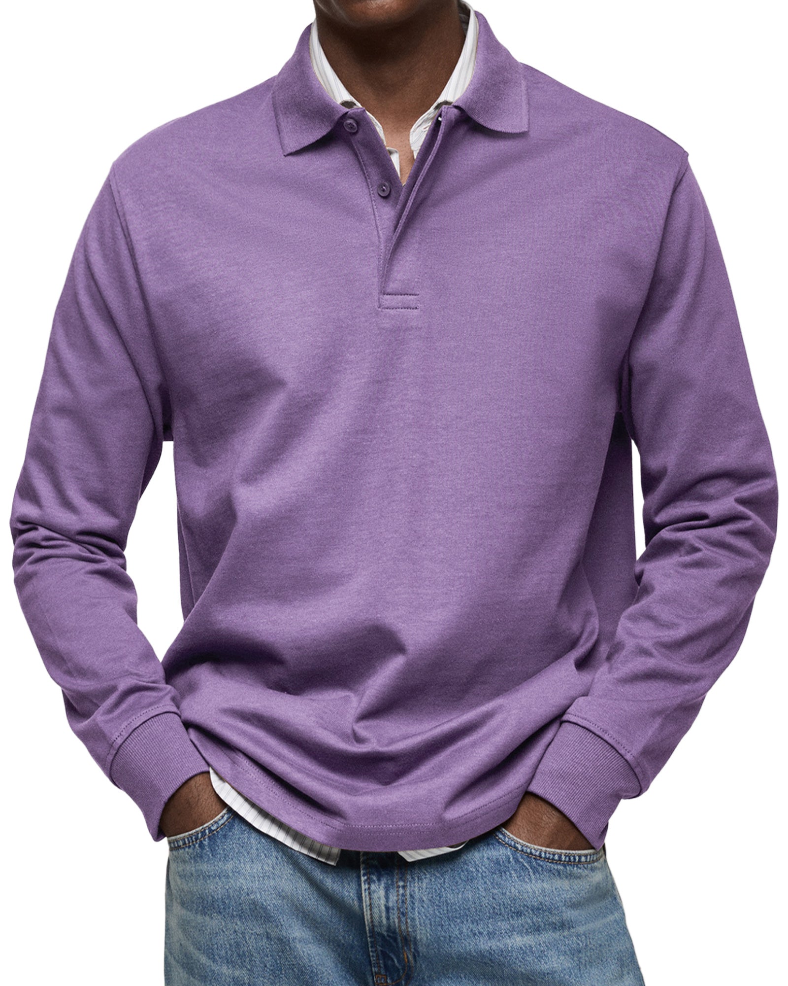 Everford™ | Nigel – Classic Long-Sleeved Polo