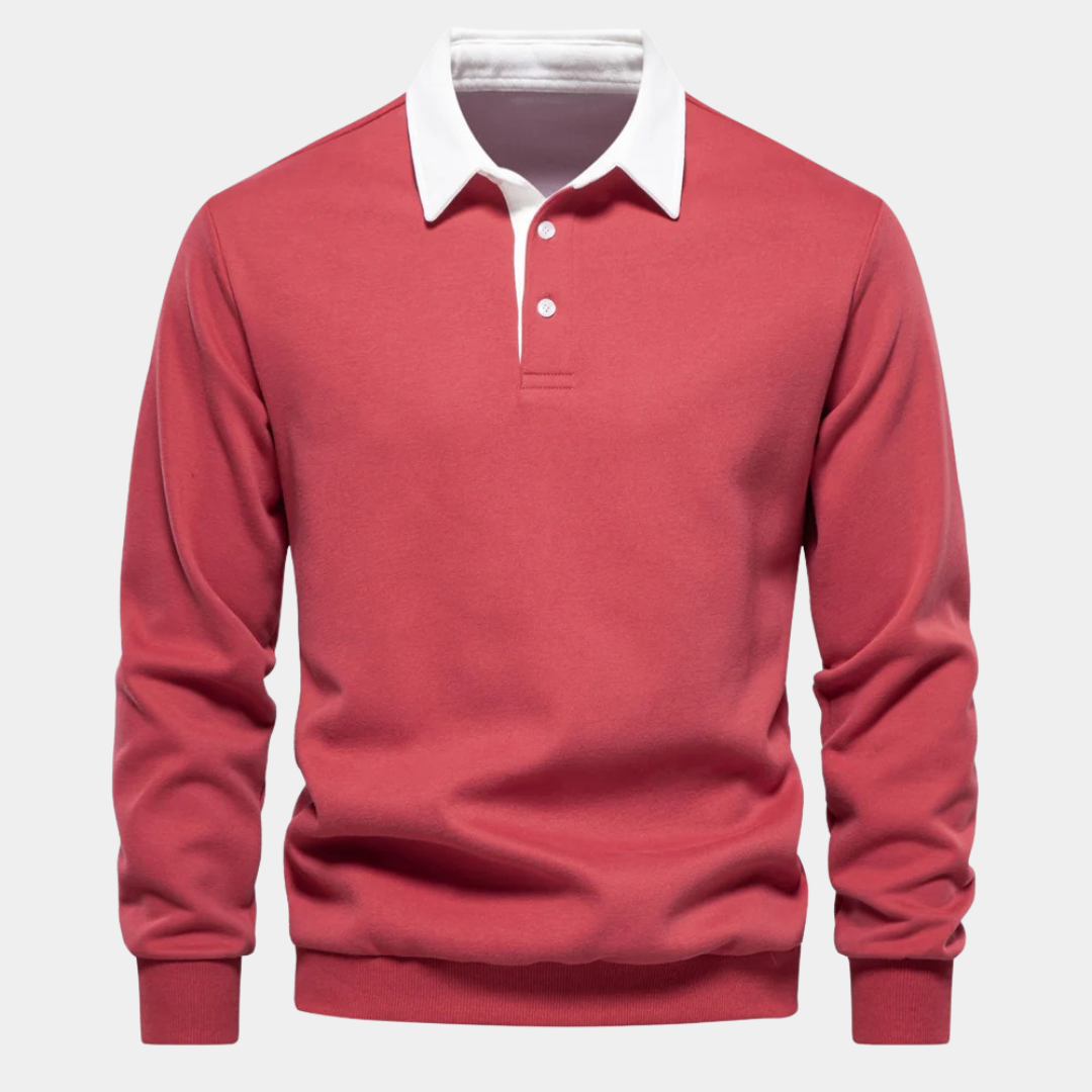 Everford™ | Douglas – Long-Sleeve Polo Shirt
