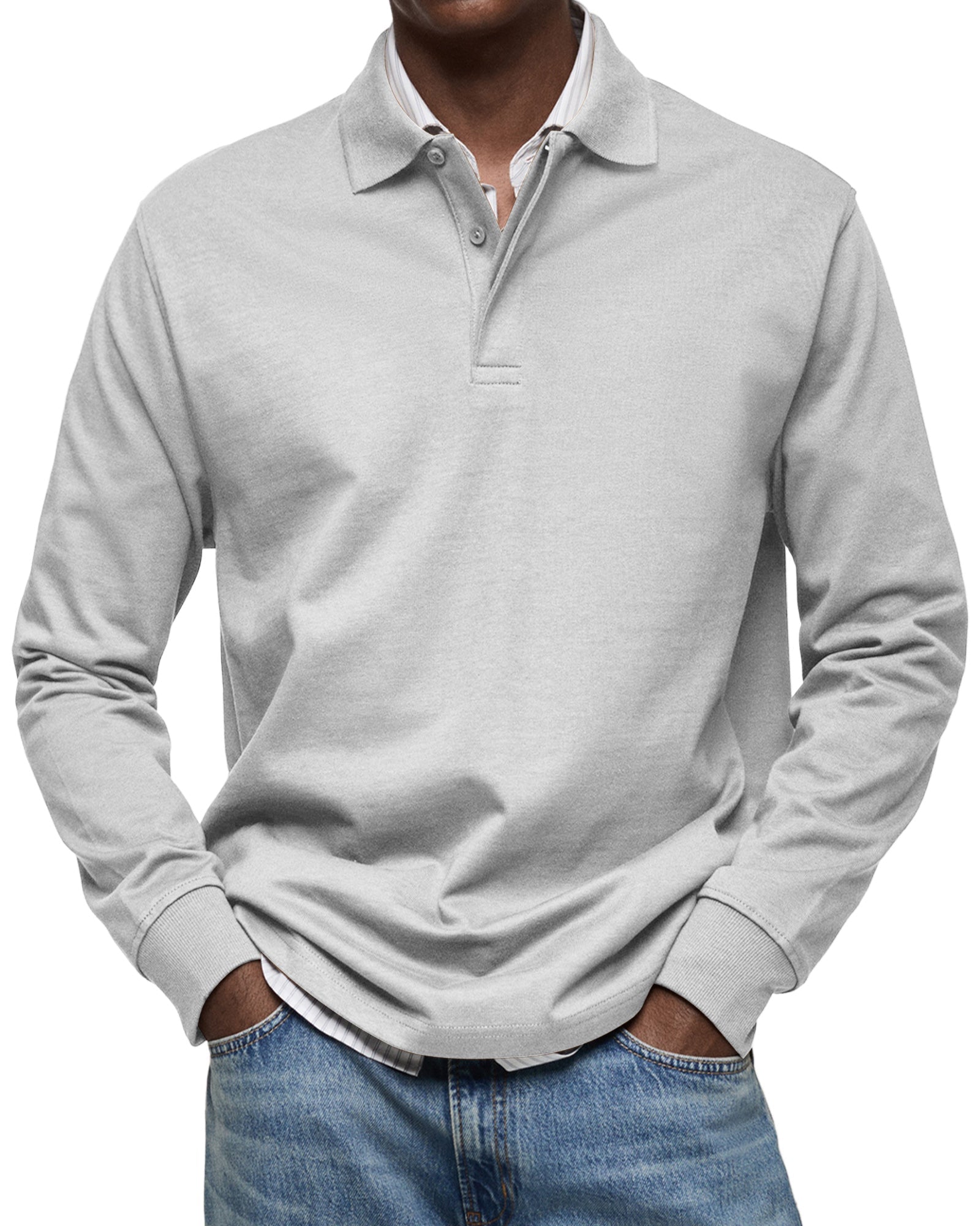 Everford™ | Nigel – Classic Long-Sleeved Polo