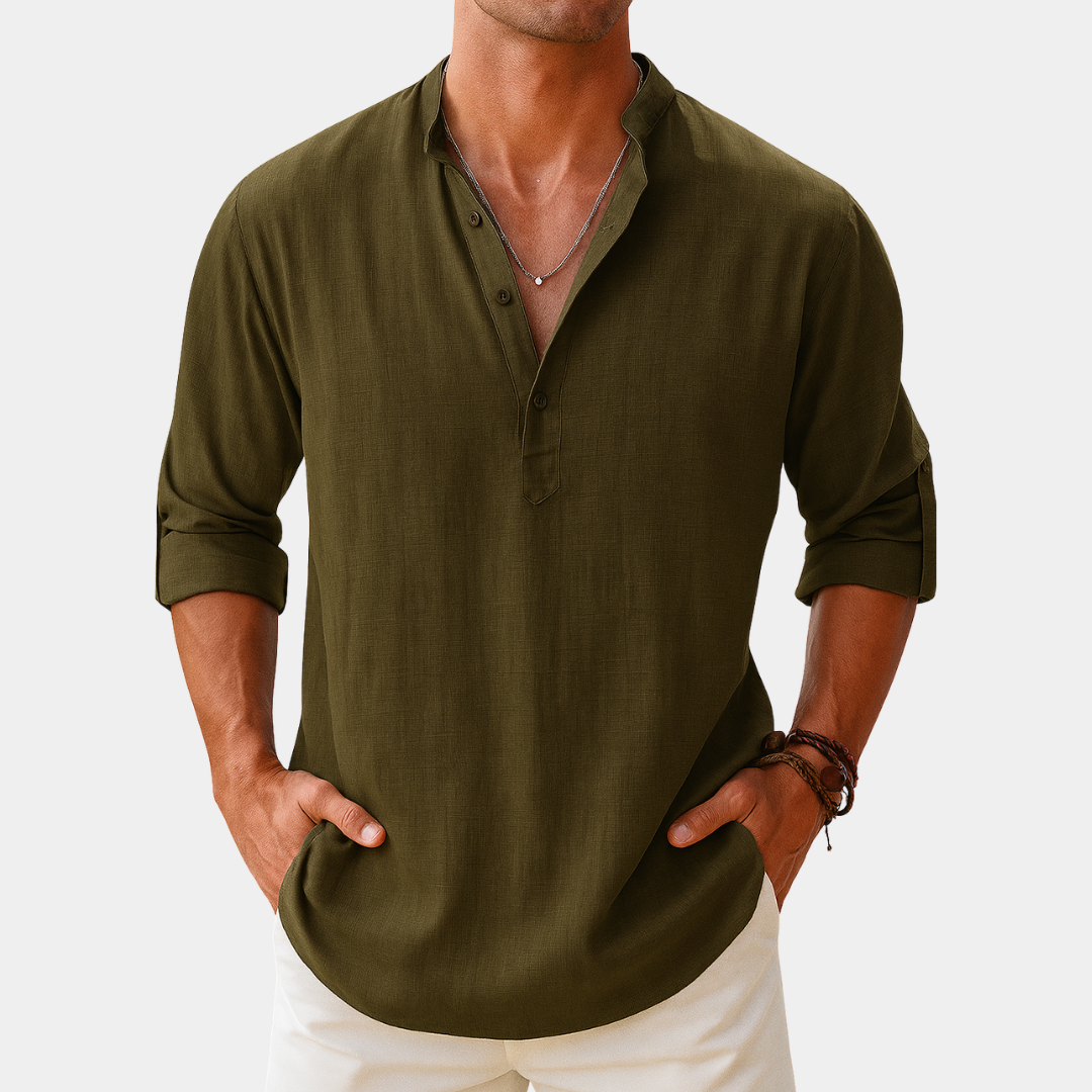 Everford™ | Graham – Classic Long-Sleeved Shirt