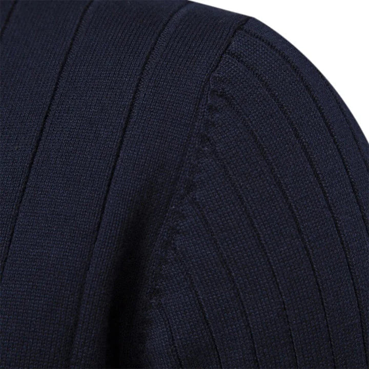 Everford™ | Graham – Half-Zip Ribbed Jumper for Men
