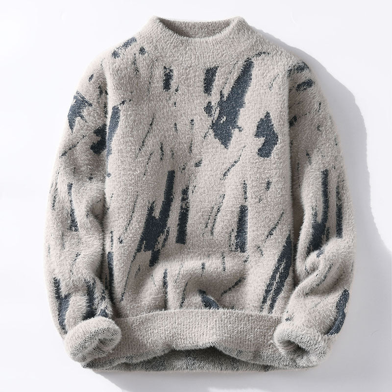 Everford™ | Callum – Modern Abstract Pattern Jumper