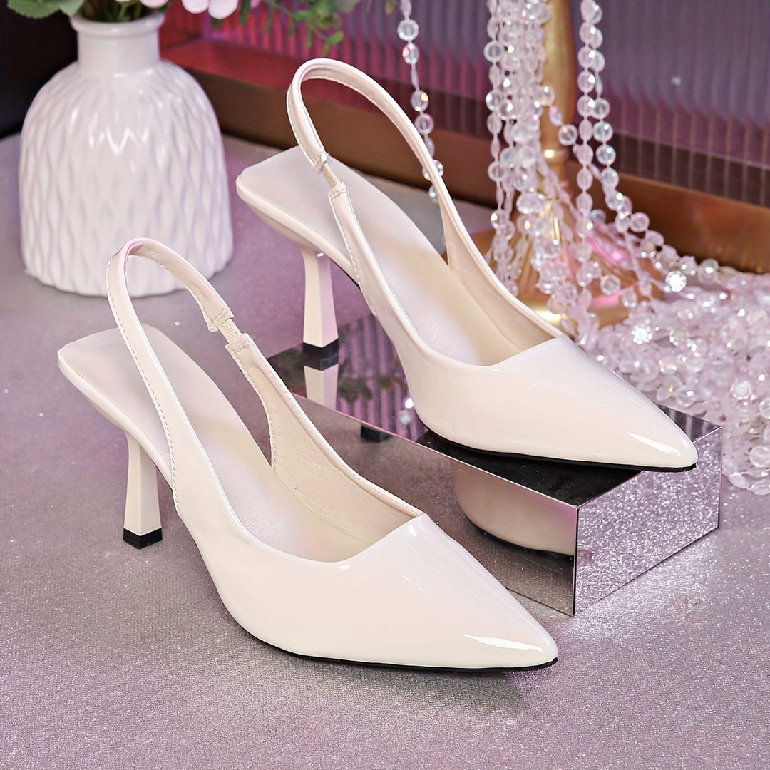 Isla | Women’s Slingback Heels in a Pointed Toe Design