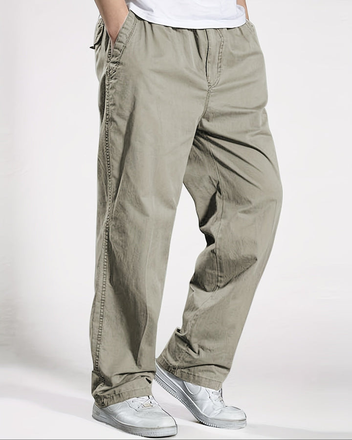Dravion | Men’s Casual Trousers with a relaxed straight-leg build