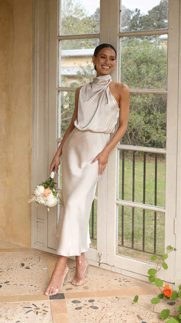 Alina | Women’s Satin Dress