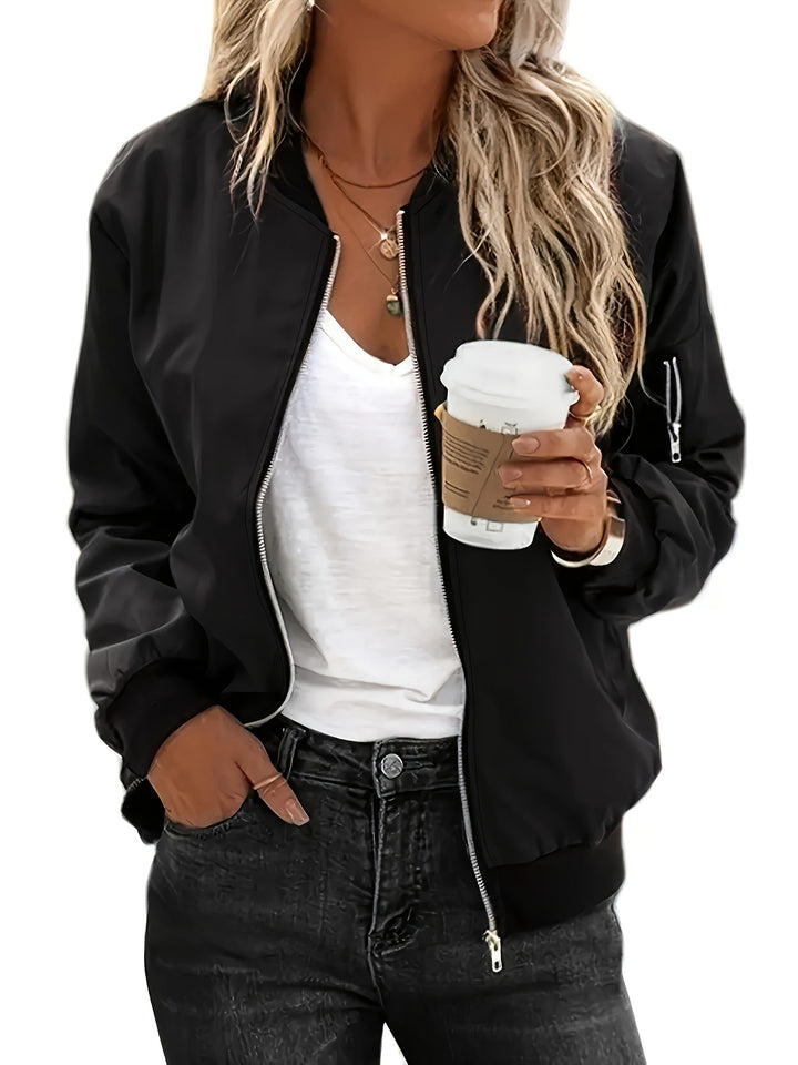 Bravelle | Women’s Zip-Up Jacket designed for everyday get-up