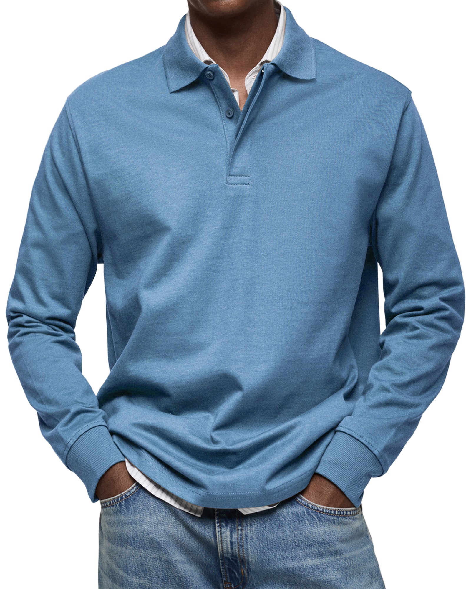 Everford™ | Nigel – Classic Long-Sleeved Polo