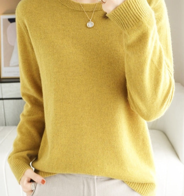 Serena | Women’s Crew Neck Sweater with Soft Feel
