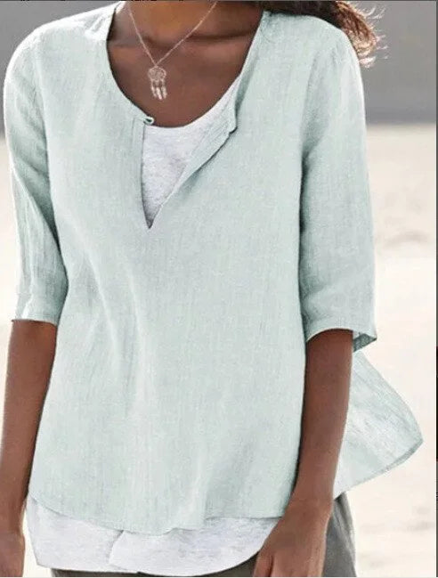 Lyra | Women’s Casual Top in an Simple Daily Fit