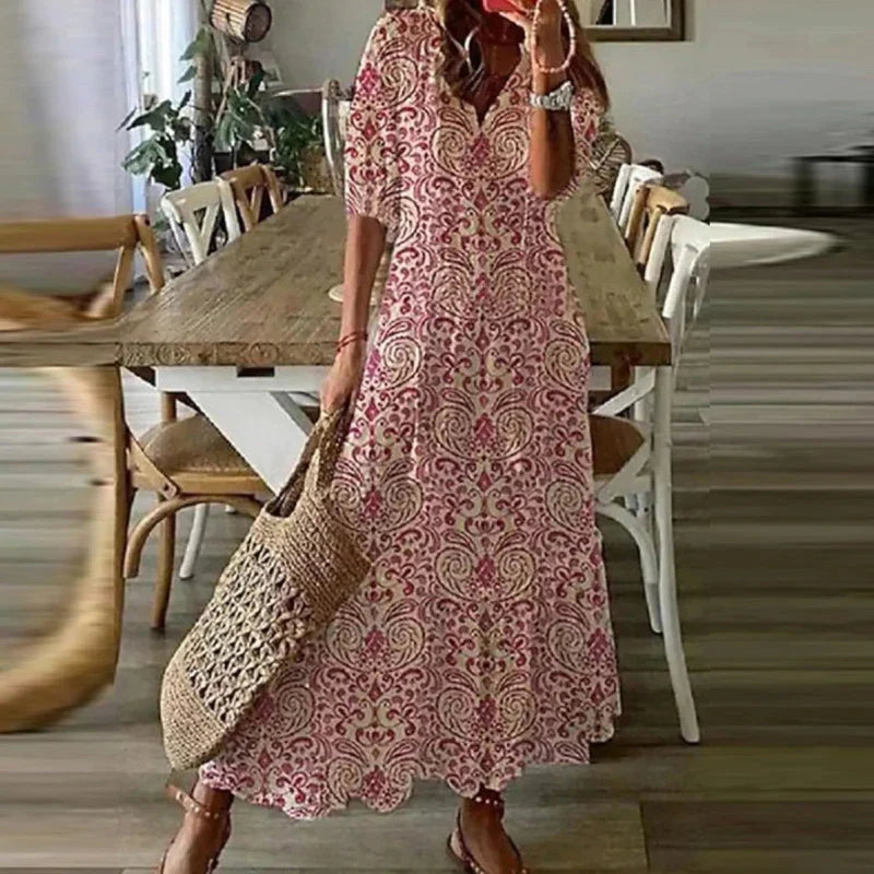 Elvina | Women’s floral maxi dress designed for summer days
