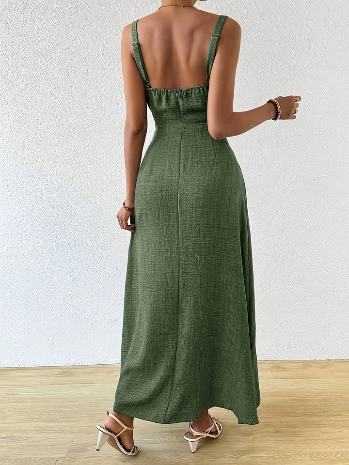 Arlene | Women’s Maxi Dress featuring a Defined Waist Area