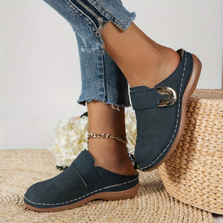 Selene | Women’s Slip-On Mules with modern cut-out element