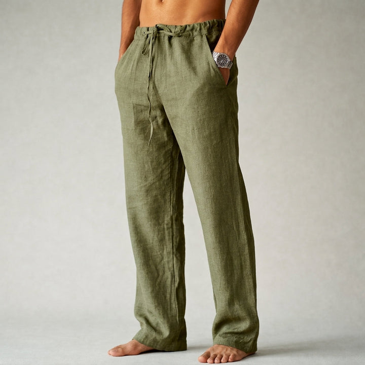 Elias | Men’s Drawstring Trousers for Calm Holiday Styling