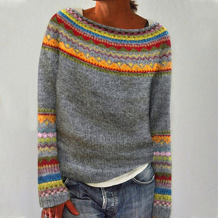 Mireya | Women’s Patterned Jumper designed for Casual Wear