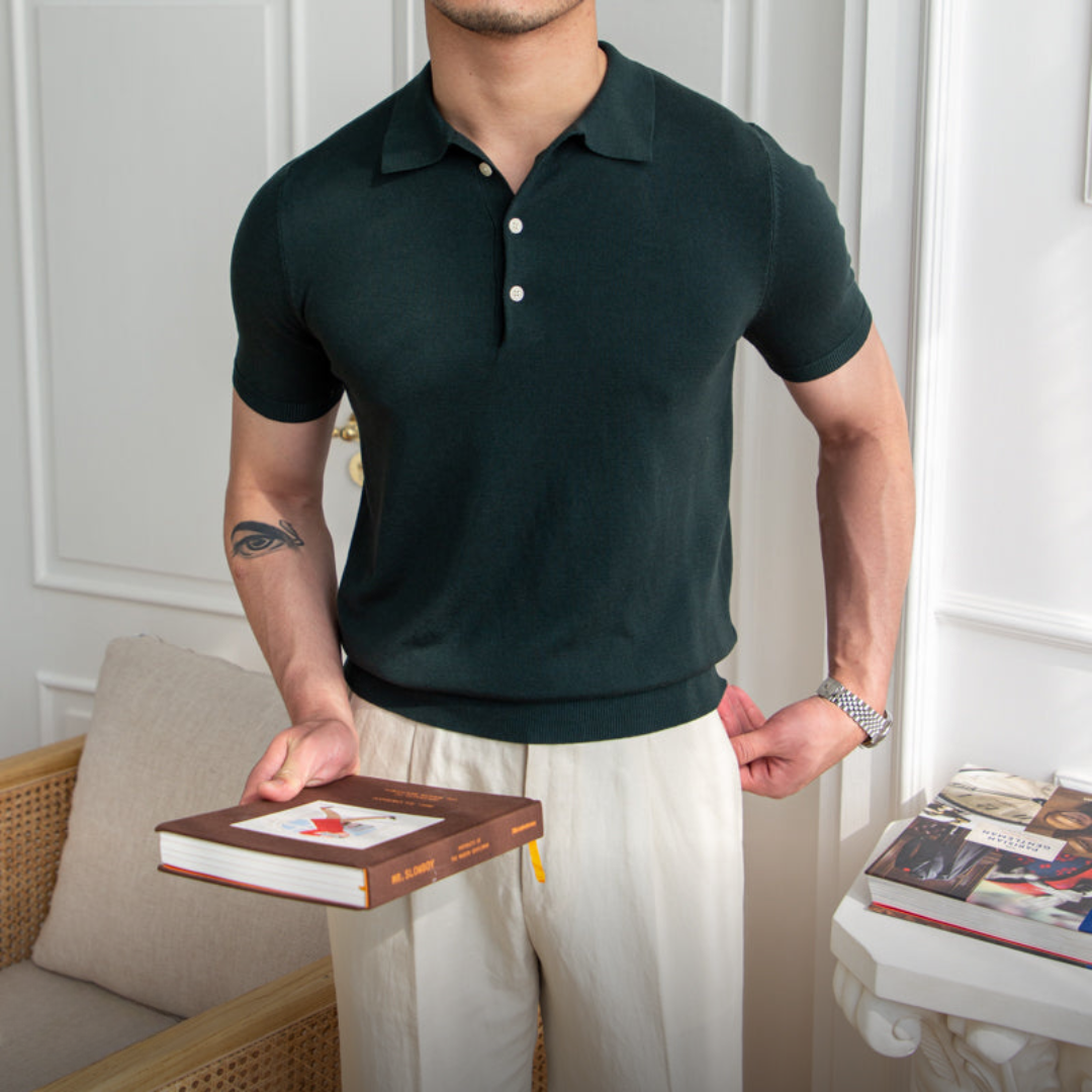 Everford™ | Colin – Soft Knit Polo Shirt