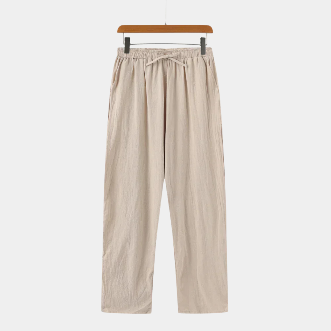 Everford™ | Edmund – Relaxed Linen Trousers