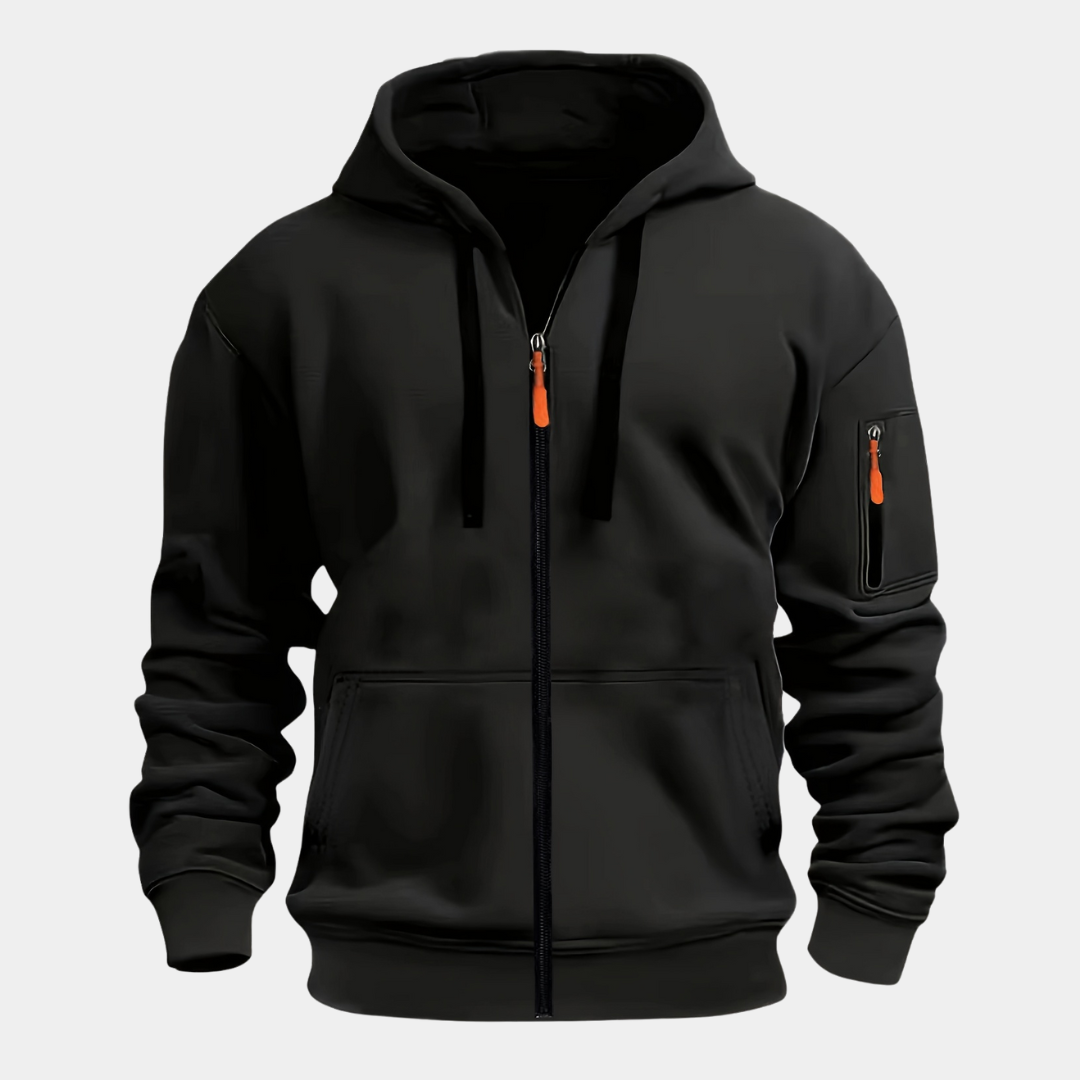 Everford™ | Archie – Classic Zip Hoodie for Men