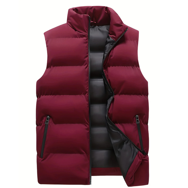 Arden | Men’s Padded Gilet with High Neck Design