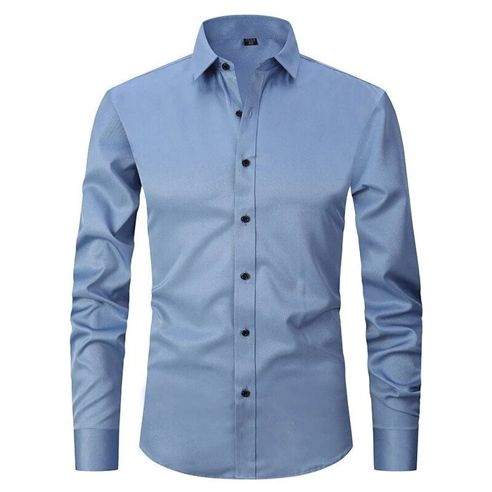 Thomas | Men’s Stretch Shirt with Clean Formal Look