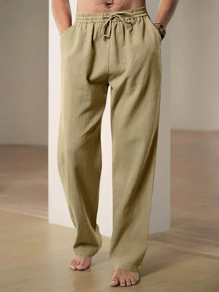 Renzo | Men’s Drawstring Trousers with Relaxed Fit