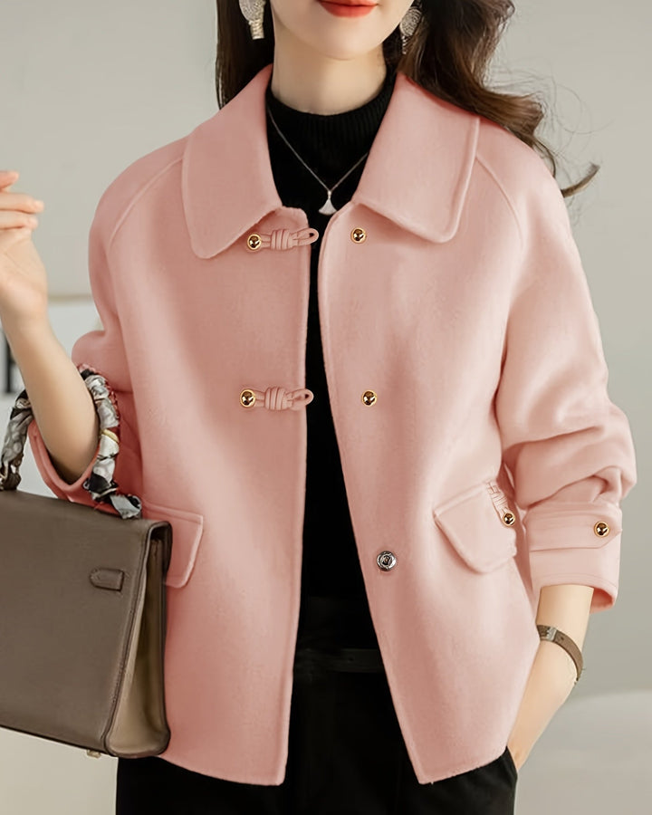 Calyvera | Women’s Button Jacket with sleek tailored finish