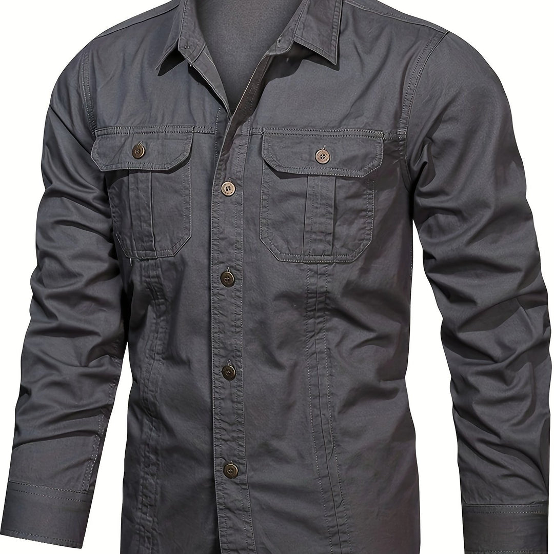 Harvion | Men’s Utility Shirt for Everyday Outdoor Look