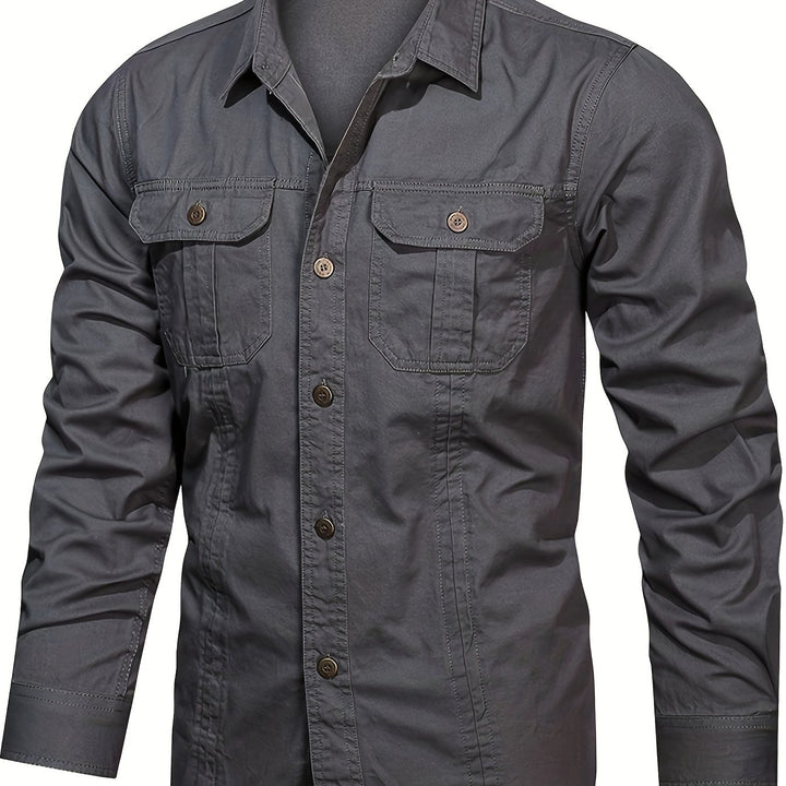 Harvion | Men’s Utility Shirt for Everyday Outdoor Look