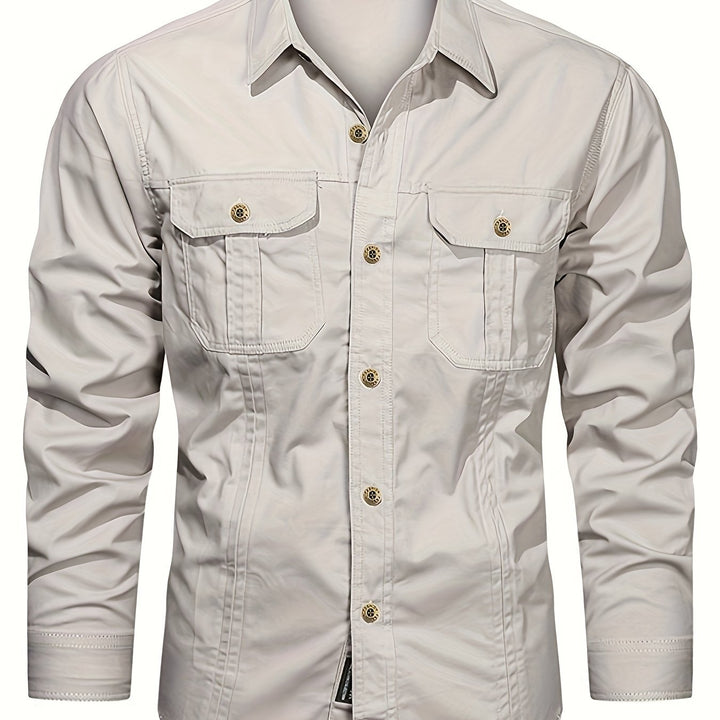 Harvion | Men’s Utility Shirt for Everyday Outdoor Look