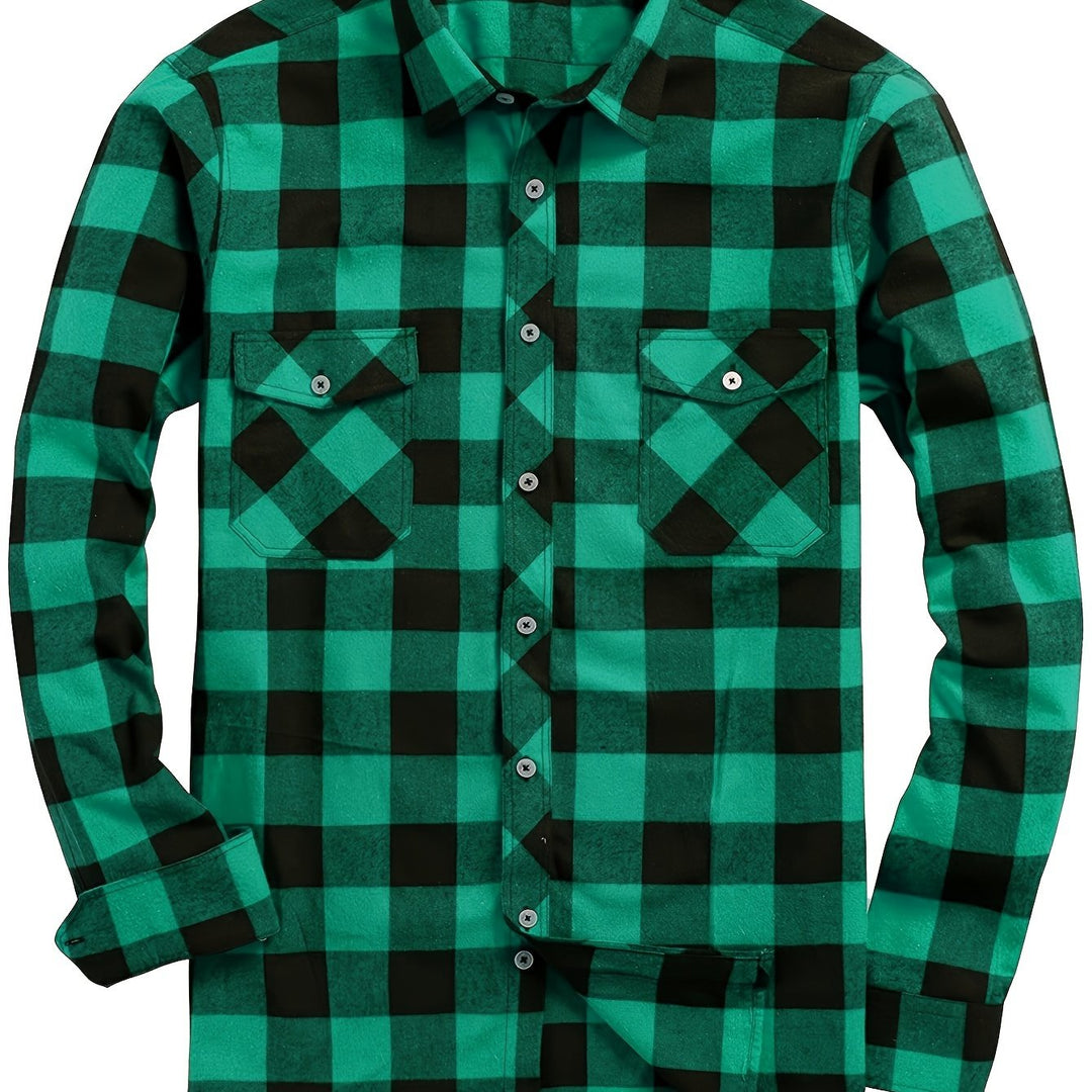 Dovian | Men’s Shirt in a Checked Casual Style