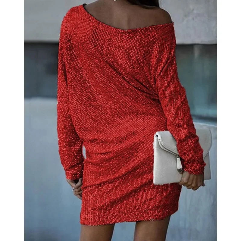 Calista | Women’s One-Shoulder Mini Dress with relaxed fit