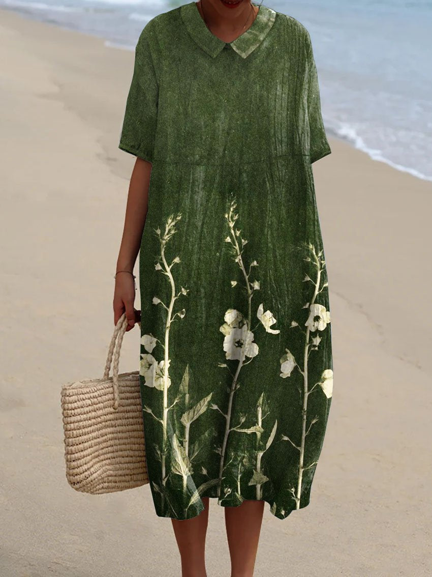 Lunara | Women’s Floral Midi Dress