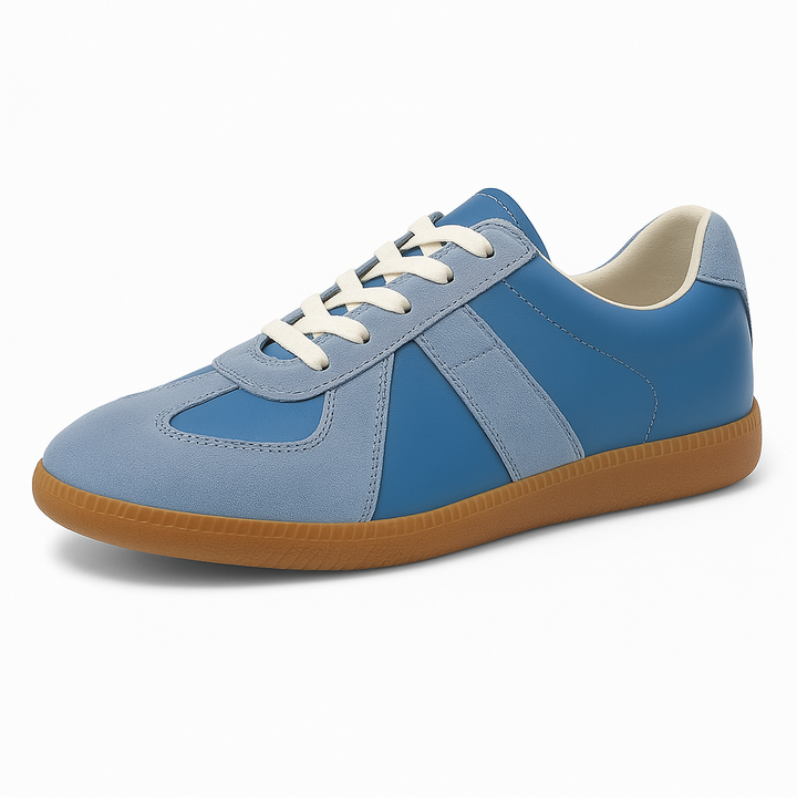 Marcon | Women’s Lace-Up Trainers with Elevated Contrast Sole