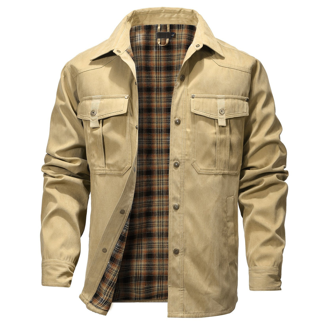 Rexton | Men’s Overshirt Jacket designed for Layered Looks