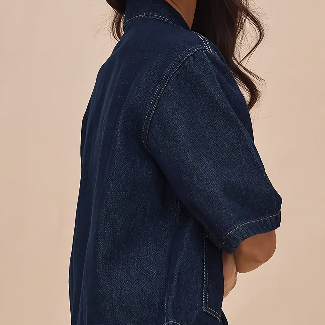Zeraphine | Women’s Cropped Jacket designed for casual layering