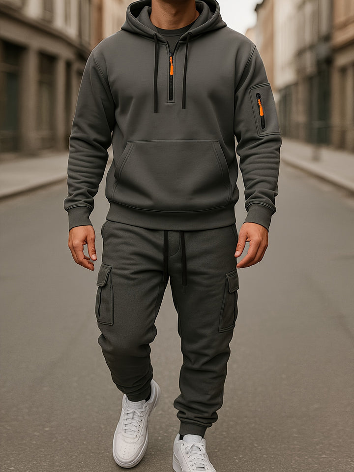 Zyren | Men’s Hoodie Set in a Sport-Ready Design