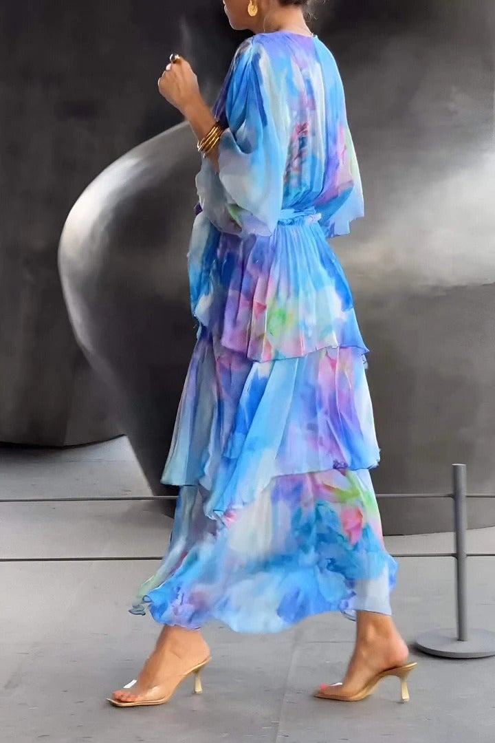 Serenelle | Women’s Tiered Maxi Dress for Occasion Styling