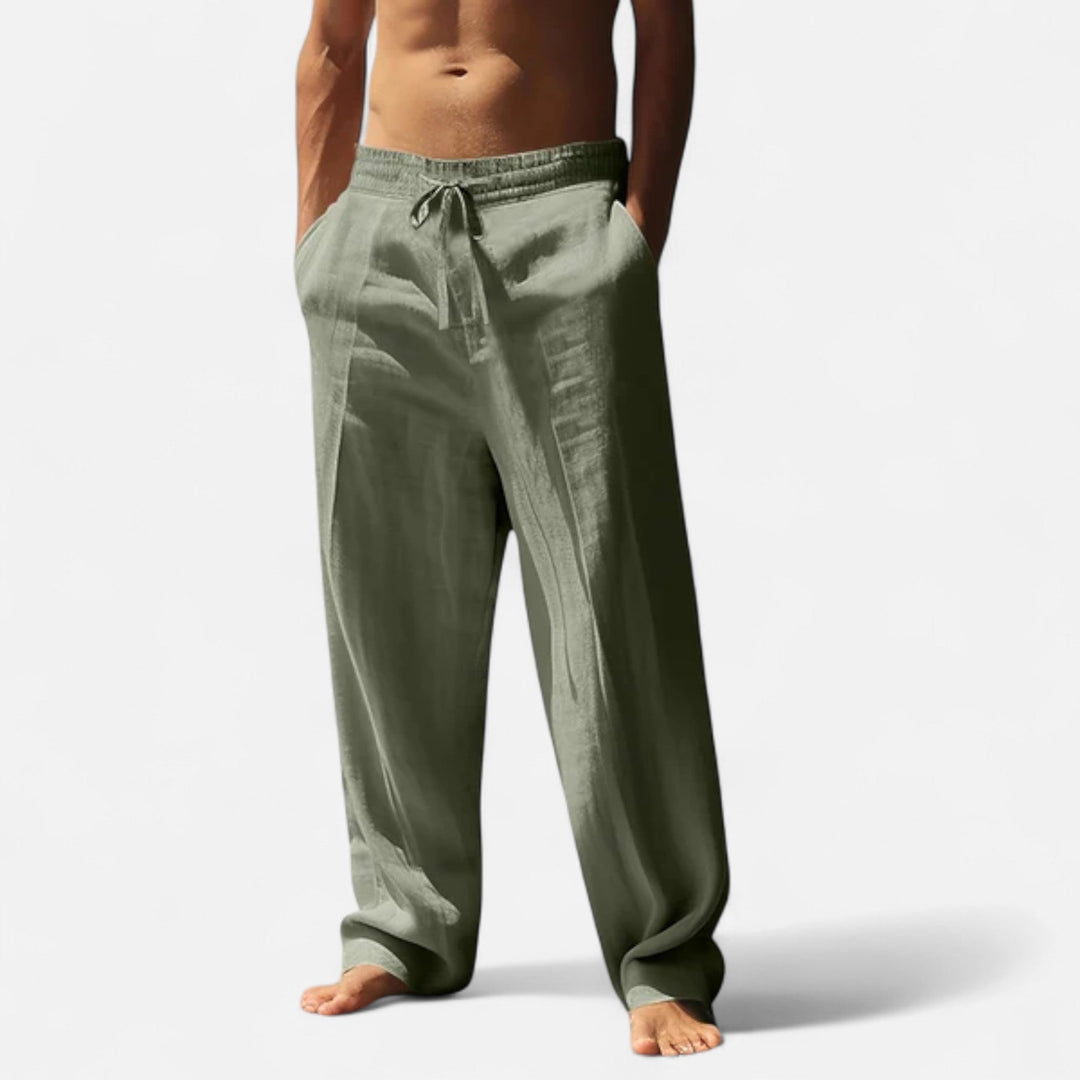 Zenviro | Men’s Relaxed Trousers with drawstring waist
