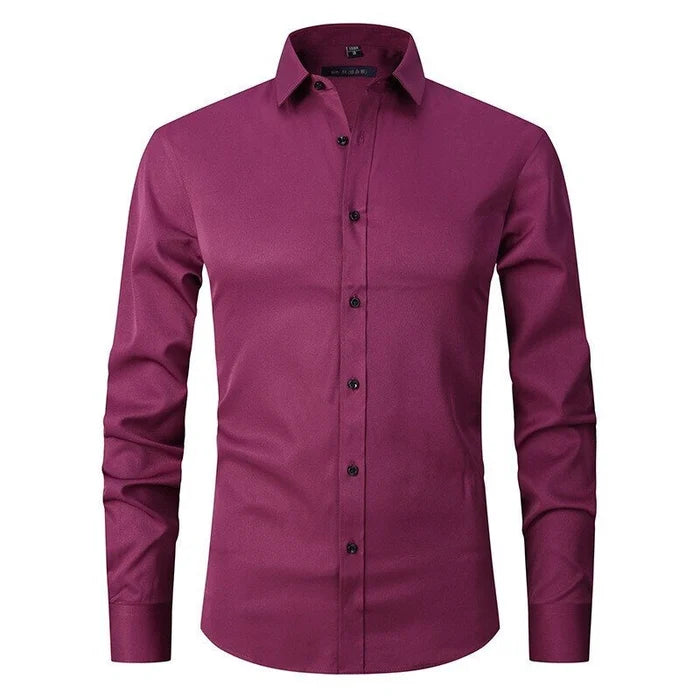 Thomas | Men’s Stretch Shirt with Clean Formal Look