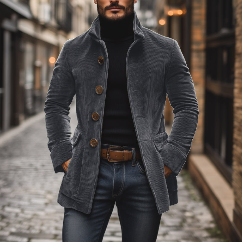 Benedict | Men’s Jacket in a Smart Button Front Style