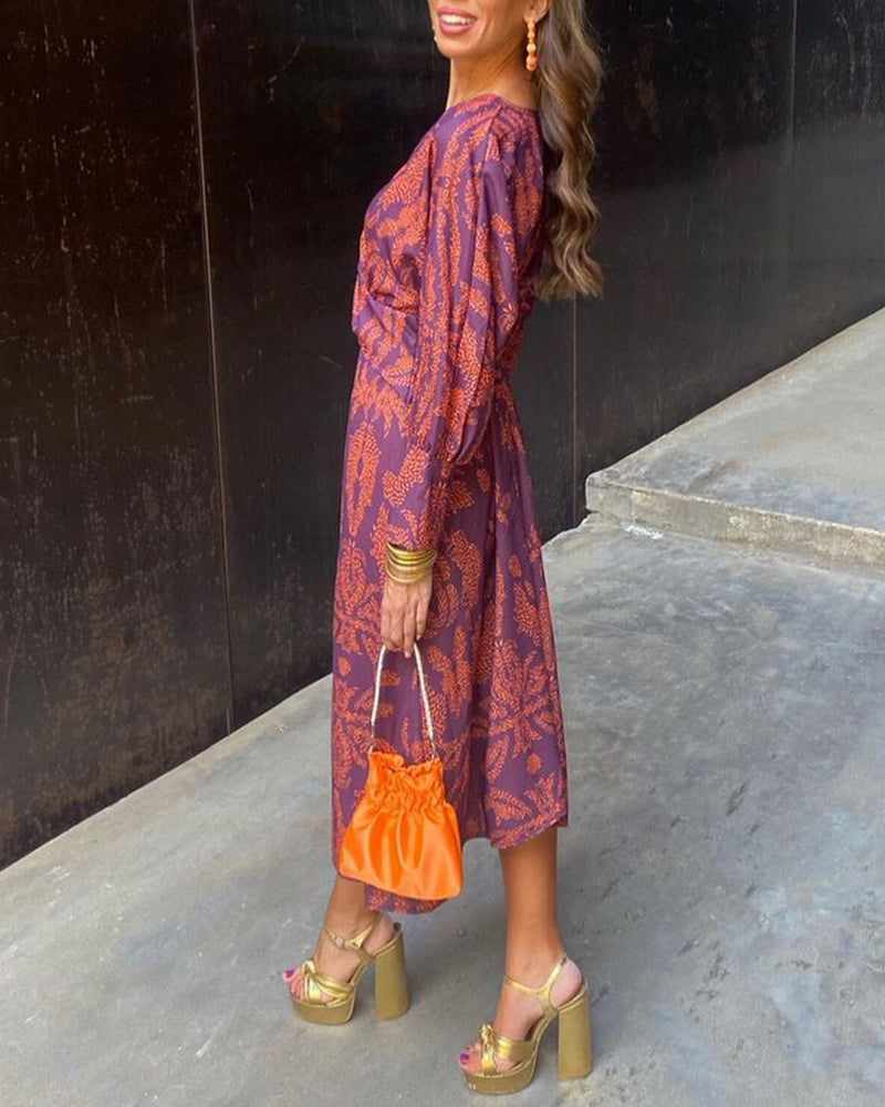 Amara | Women’s Midi Dress featuring a Twist Front