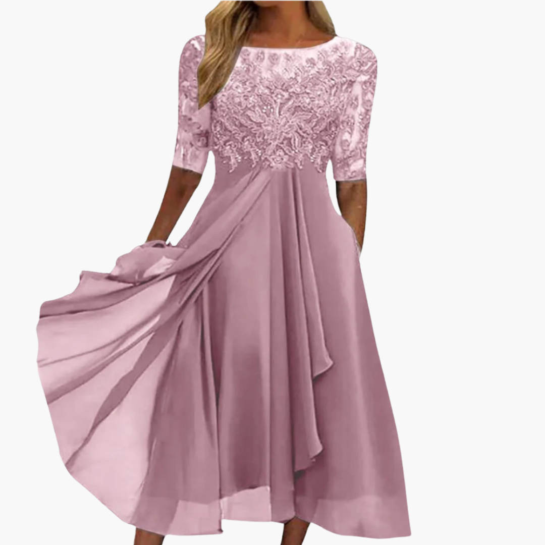 Odette | Women’s Midi Dress for Event-Ready Elegance