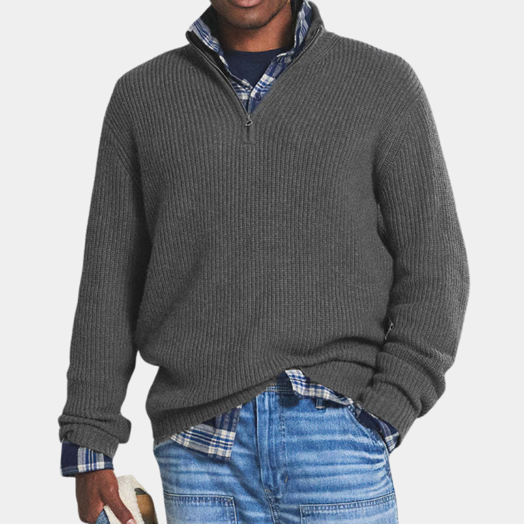 Everford™ | Edward – Half-Zip Jumper for Men