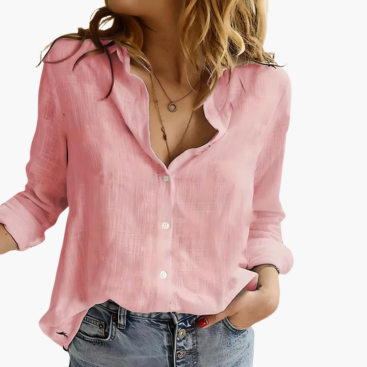 Winona | Women’s Shirt featuring a Soft Collar