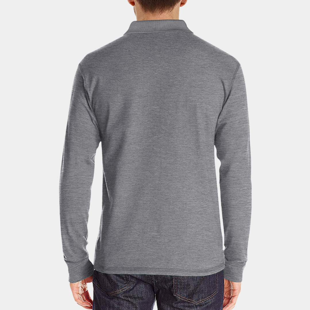 Everford™ | Graham – Classic Long-Sleeved Polo Shirt